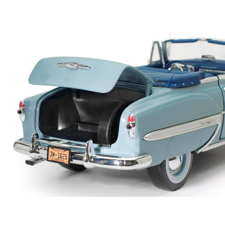 Chevrolet Bel Air 1957 Verde/Blanco 1:24 – Clásico a escala de Mot