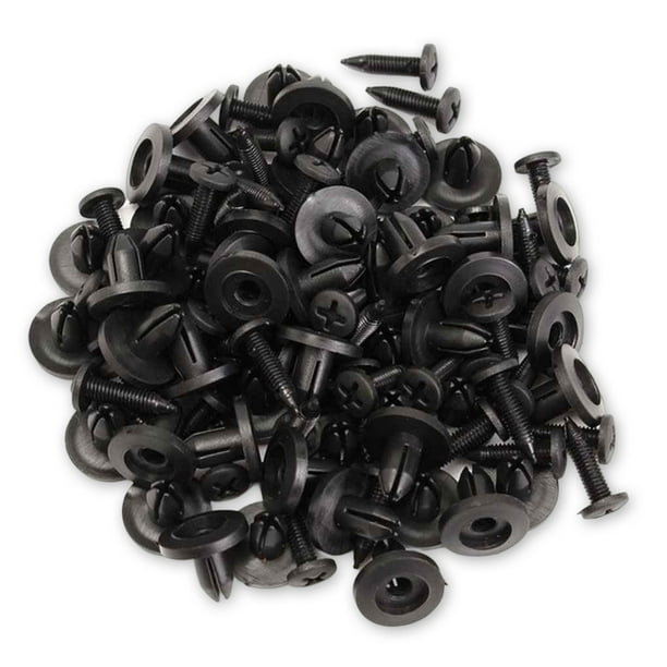 Kenally 50 piezas Universal Car Bumper Retainer Clips de plástico Portable Vehicle Rivets Door Panel Push para 6mm Hole Vehículos, repuestos y accesorios Mis Kenally CZ3968-00B