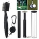 thumbnail image 4 of Kit de 3 cepillos limpiadores de palos de golf duraderos con ranuras de doble cara. Negro, 4 of 9
