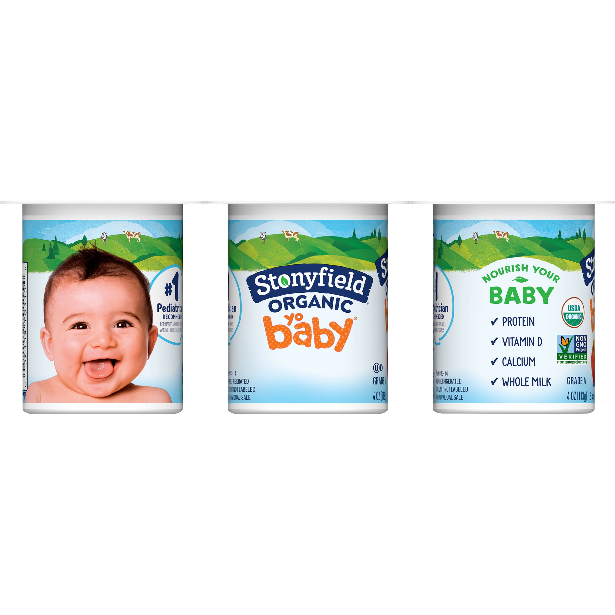 stonyfield baby yogurt walmart