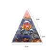 thumbnail image 2 of Pirámide de orgonita JShteea 5 cm Heal Chakra Crystal Stone Energy Orgone Generator D, 2 of 9