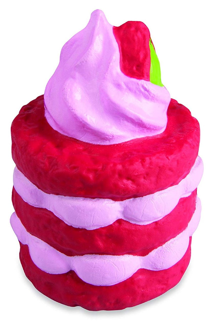 *NEW* Soft 'n Slo Squishies Ultra Series 1 Sweet Shop Cherry Cake Slice™ 