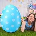 thumbnail image 5 of POLISE Spaces Inflatable Easter Egg – 18.5 Inch Large PVC Yard Decoration, Colorful Outdoor Giant Egg for Garden Patio Lawn, Spring Party Inflatable Ornament Holiday Accent, 5 of 8