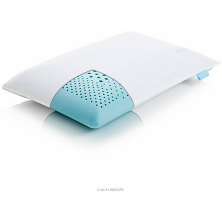 Linenspa Dual Zone Gel Memory Foam Pillow With Neck Support