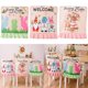 thumbnail image 2 of Funda para silla de Pascua YONGSHENG 4 Uds mesa de comedor Gnomo conejo impresas, 2 of 5