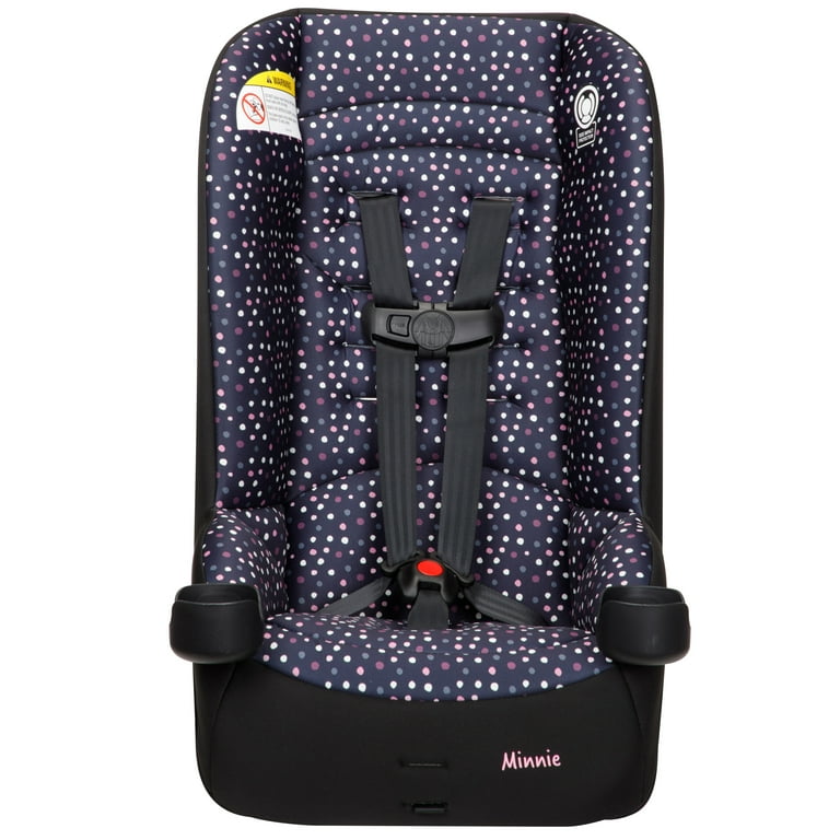 Disney Baby Jive 2 in 1 Convertible Car Seat Minnie Dot Party