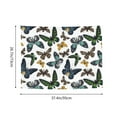 thumbnail image 6 of Hirioo Watercolor Butterflies Print Tapestry Lightweight Fabric for Bedroom Aesthetic Home Wall Dorm Décor Living Room Decor 29x37 Inch, 6 of 8