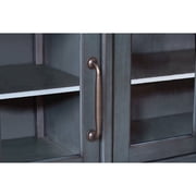 Bridgevine Home Americana 66 Farmhouse Sideboard Server with Storage in Blue