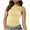 Yellow, variant on yillto Womens Crop Tops Adjustable Tie Strap Tight Sleeveless Shirts Summer Trendy Fashion Outfits