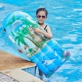 thumbnail image 3 of Tabla Surf Inflable para Engrosada Flotante Tabla Flotante Esquí Acuático Equipo Natación Anillo Natación (animal), 3 of 7