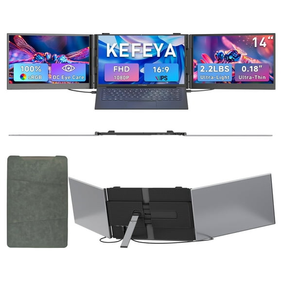 Extensor de pantalla para portátil KEFEYA S8 Pro 14 pulgadas 1080P FHD