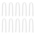thumbnail image 2 of Sound Aid Replacement Tube, Portable Silicone Transmit Sound Transparent Preformed Sound Tube  for Daily Life U Shape Tube, 2 of 7