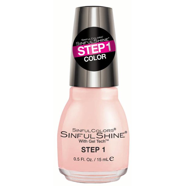 Sinful Colors Sinful Shine with Gel Tech Step 1 Nail Polish, I'm