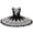 Black, variant on Professional Swan Lake Dance Costumes Rhinestone Embroidery Womens Ballet Skirt Pancake Tutu Dress Dancewear