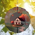 thumbnail image 3 of Elegant Metal Hanging Wind Spinners & Chimes - Beautiful Autumn Leaf Design for Yard & Garden Decor Perfect for Serene Outdoor Ambiance, 3 of 6