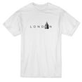 thumbnail image 1 of T-shirt Blanc Homme Citation Graphique Big Ben Londres, 1 of 1