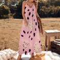 thumbnail image 2 of Leopard Print Pattern Design Sleeveless Dress Woman Fashion Long Dresses Women's Summer Suit Dress 2025, 2 of 7