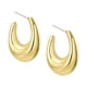 thumbnail image 3 of Pendientes de aro para mujer, accesorios de vestuario, joyería exquisita y sencilla, colgante para En forma de U 24x3cm, 3 of 9