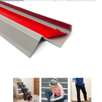 1Pack Non-Slip Stair Tread,1x2x39.4In Brown Portable Anti Slip Tape for Indoor,HXRH Durable Non Skid Grip Tape for Stairs,Steps,Decks,Ramp,Supermarkets