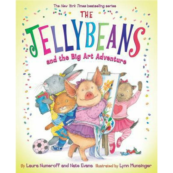 Pre-Owned The Jellybeans and the Big Art Adventure (Hardcover) 1419701711 9781419701719