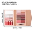 thumbnail image 6 of QunYou Multi-Functional Makeup Palette, Matte & Pearlescent Eyeshadow, Lip Color, Blush Multi-Use Cosmetic, 6 of 9