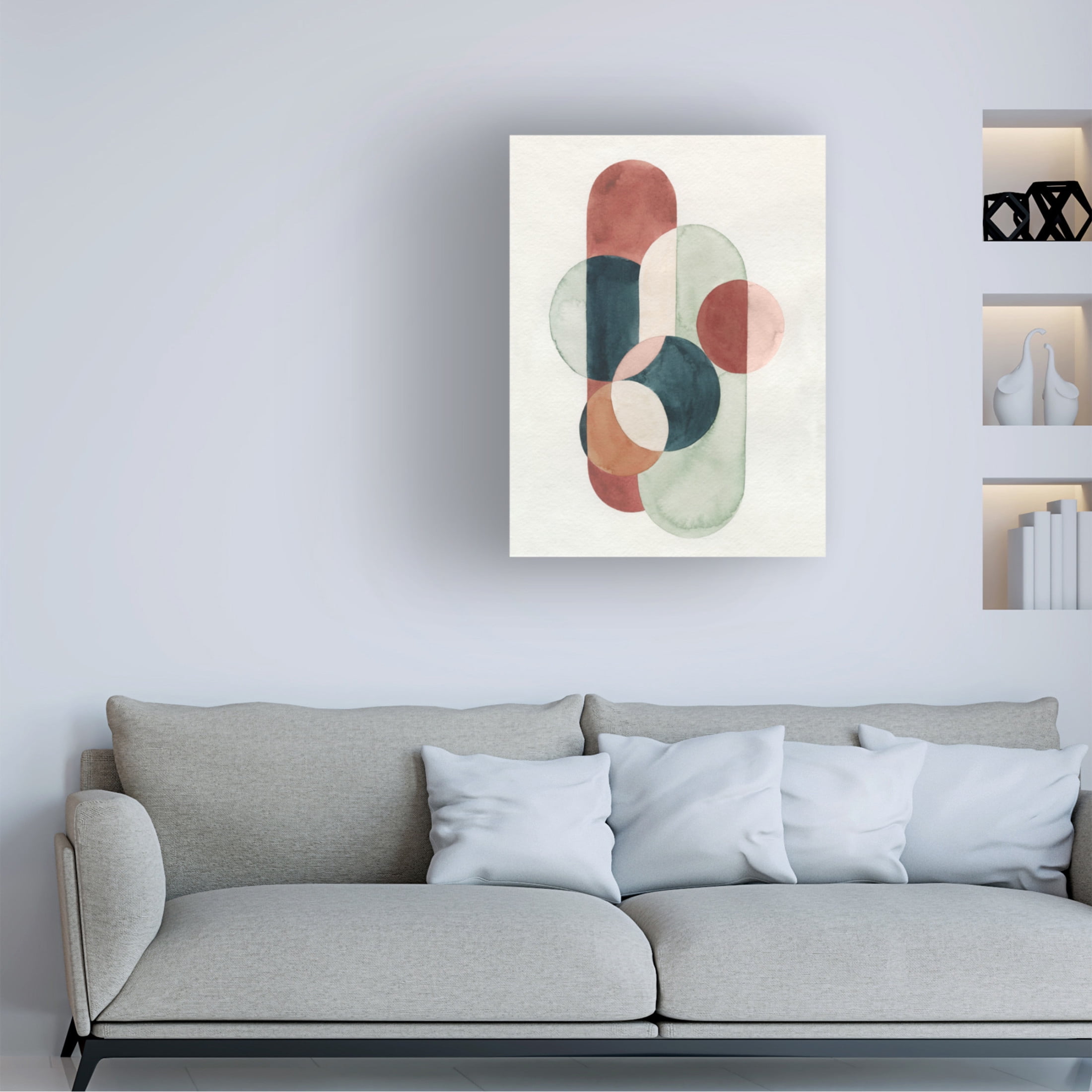 Trademark Fine Art Grace Popp  Loops and Bounds I Canvas Wall Art