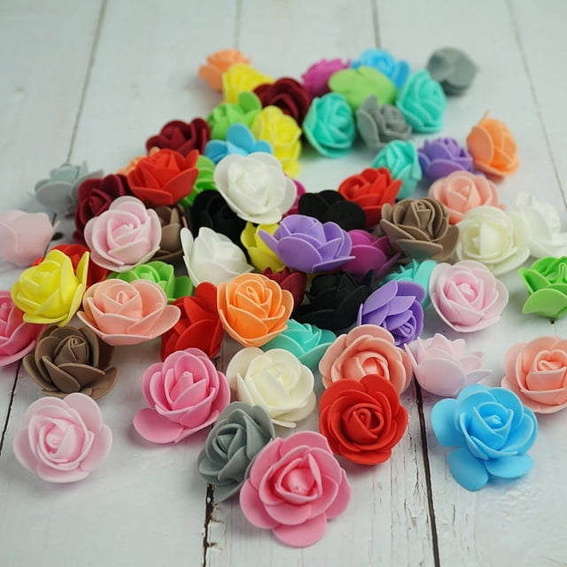 Espuma eterna flor Pomoko unicornio material rosa oso regalo de cumpleaños 3,5 cm