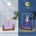 thumbnail image 4 of Luz de noche de ballet personalizada para niñas, regalos de cumpleaños de Navidad para niños personalizados, luz de noche de acrílico, decoración de guardería para bebé personalizada, lámpara de noche, 4 of 6