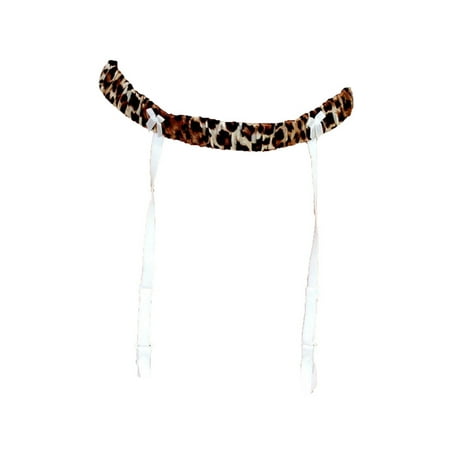 Victoria's Secret Mimi Holliday 100% Silk Animal Print Garter Belt