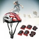 thumbnail image 5 of Juego de equipo de protección NikouMX 7 piezas casco de patinaje sobre ruedas para adultos, 5 of 8
