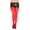 Red, variant on Womens Plus Size Opaque Tights