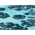 thumbnail image 1 of Ahgly Company Indoor Rectangle Patterned Blue Jay Blue Area Rugs, 5' x 7', 1 of 6