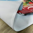 thumbnail image 5 of Ambesonne Christmas Place Mats Set of 4, Red Truck Xmas Tree, Standard Size, Blue Red, 5 of 6
