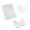 01-White 19.5x31.2in/19.5x15.6in/14.43x15.6in, variant on 3 Piece Bathroom Rug Set with Toilet Cover, Bath Mats for Bathroom Non Slip, U-Shaped Contour Toilet Rugs, Absorbent Bath Mat Set 15.7x23.6in/15.7x19.6in/15.7x14.9in Black
