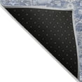 thumbnail image 3 of Addison Rugs Chantille Indoor/Outdoor Traditional Oriental Denim Washable Rectangle Rug, 3' x 5', 3 of 6