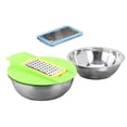 thumbnail image 3 of Colador con recipiente para mezclar, colador de alimentos, tazón, arroz, cesta para lavar frutas y verduras, utensilio de cocina para verduras, zanaho, 3 of 9