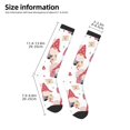 thumbnail image 2 of Naloa Gnome With Love Letter Thigh High Socks Extra Long Stretchy Sock Women Over Knee High Opaque Stocking Daily Wear, 2 of 6