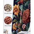 thumbnail image 3 of Flower Kitchen Curtains Spring Summer Country Watercolor Sunflower Floral Cafe Short Curtains for Bathroom Blackout Window Curtain Small Window Treatment Drapes for Bedroom Living Room 27.5"x39"x2, 3 of 9
