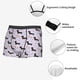 thumbnail image 3 of Fotbe Dachshund Dog Puppy Calzoncillos Tipo Boxer con Bolsa de Soporte Total para Hombre, X-Temp Fresco, Transpirable y de Secado Rápido-XX-Large, 3 of 5