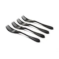 thumbnail image 1 of KNORK Titanium Dinner Forks (4 Pack), Black Matte, 1 of 4