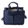 thumbnail image 1 of Large Canvas Tote Bag, Canvas Handbag with Zipper, Commute Handbag  Closure Messenger Bag for Work Beach Gym, 1 of 7