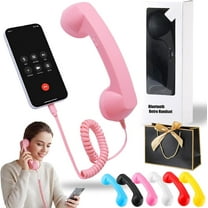 Native Union Pop Phone – Retro Telephone Handset with Mic & Speaker, USB-C for iPhone, iPad, Laptop, Tablet, Samsung S24, Flip 6, Fold 6 – Hybrid Work, Calls, Video Conferences, Meetings