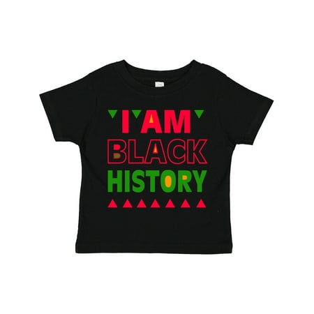 

Inktastic I Am Black History Gift Toddler Boy or Toddler Girl T-Shirt