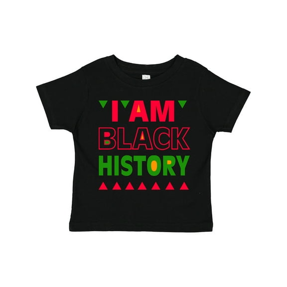 Inktastic I Am Black History Boys or Girls Toddler T-Shirt