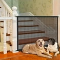 thumbnail image 6 of Xuniizn Dog Gate Indoor, Wide Baby Gates for Stairs, Retractable Baby Gates for Doorways, Large Baby Gates Extra Wide, Baby Stair Gate, Child Gate, Dog Gates for Doorways, Door Gate, Pet Gate, Black, 6 of 7