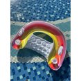 thumbnail image 4 of Sillón Inflable Con Montura Arcoíris Y Lentejuelas Sofá Flotante Engrosado en Forma U Hamaca Anillo Natación, 4 of 9