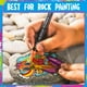 thumbnail image 4 of Marcadores de pintura acrílica Coogert, 24 colores, doble punta, 4 of 6