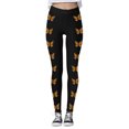 thumbnail image 3 of WILLBEST Leggings Estampados Para Mujer, Pantalones de Yoga de Cintura Alta Con Realce, Para Entrenamiento, Correr, Gimnasio, Atléticos, Elásticos, Cómodos, de Tela Suave Extra Grande, 3 of 4