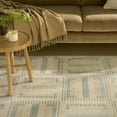 thumbnail image 6 of Nourison Nordic 8' x 10' Ivory Blue Modern Indoor Rug, 6 of 8
