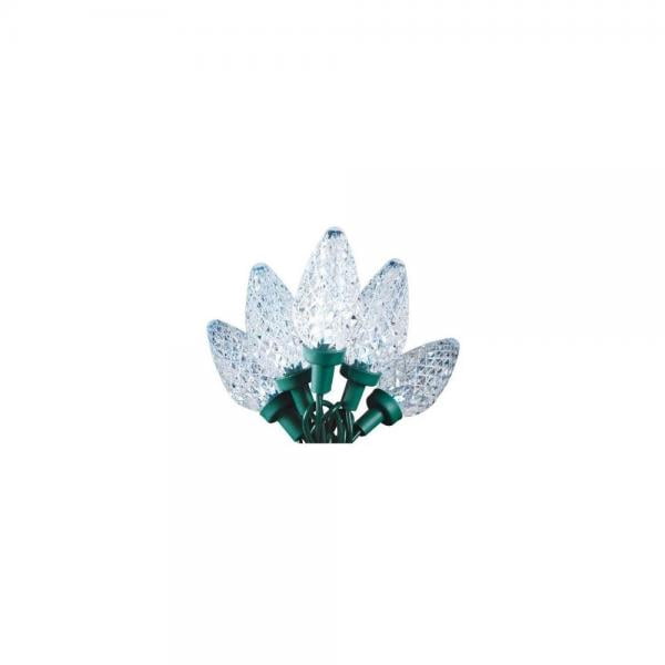 Home Accents Holiday 25light LED Cool White C9 Lights